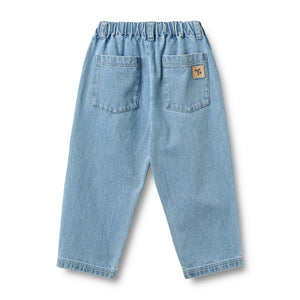 Wheat Hose Julian in Light Blue Denim – Detailansicht 2