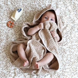 Cam Cam Baby Kapuzenbadetuch | Almond