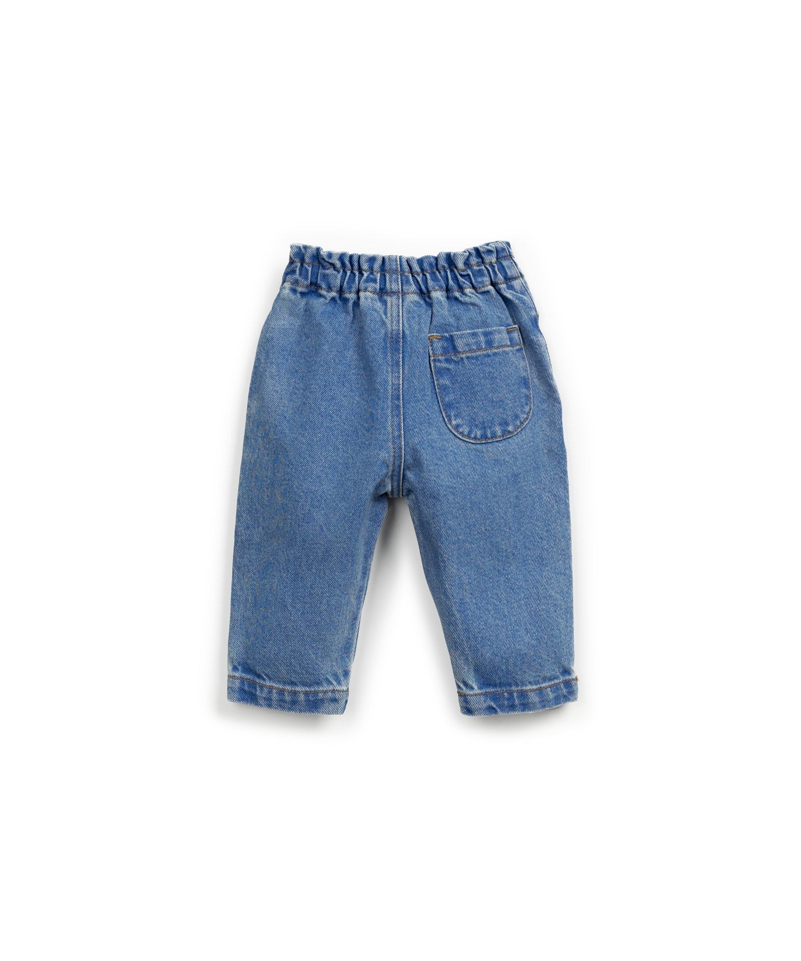 Play Up Hose Denim mit Seitentaschen