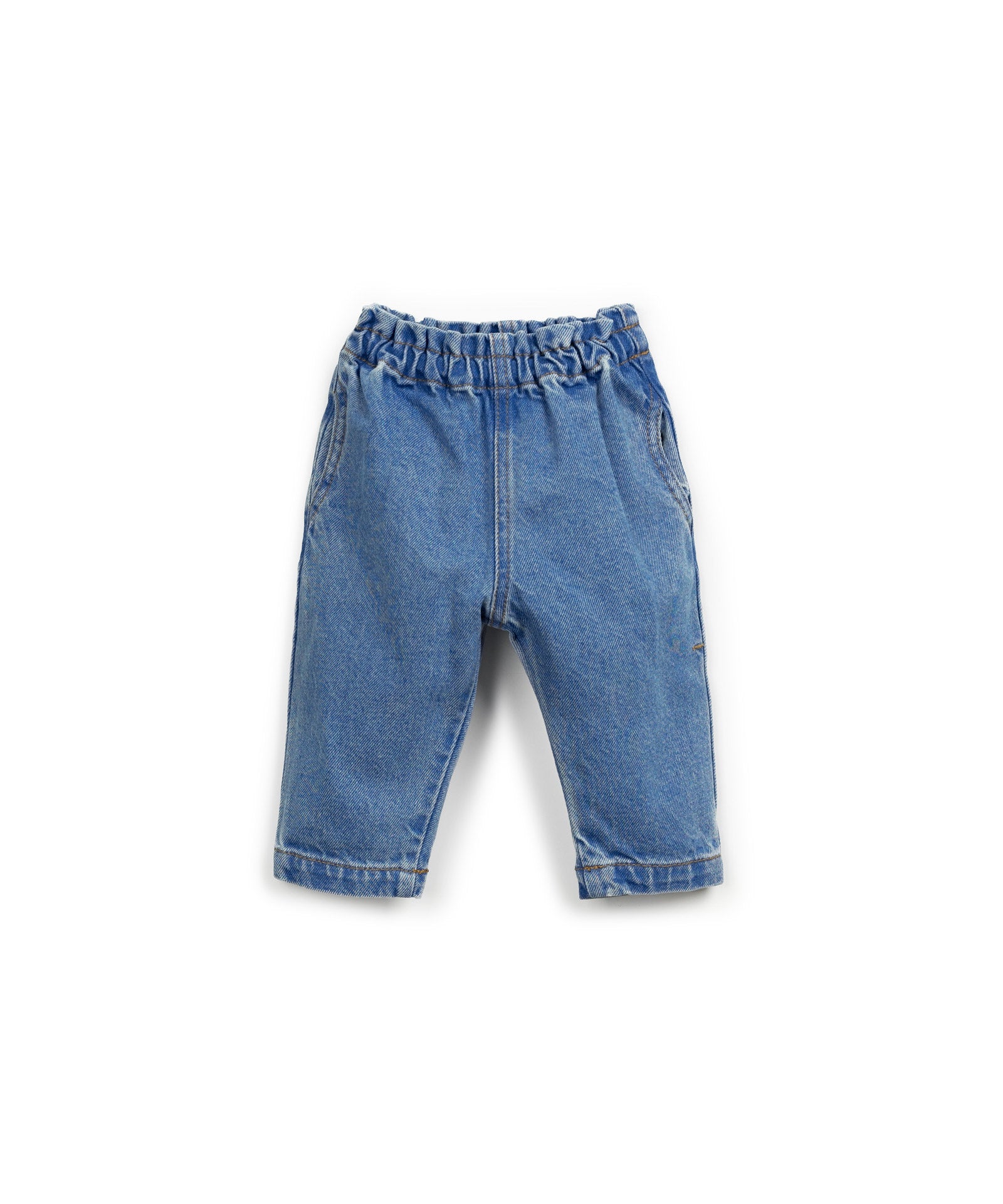 Play Up Hose Denim mit Seitentaschen
