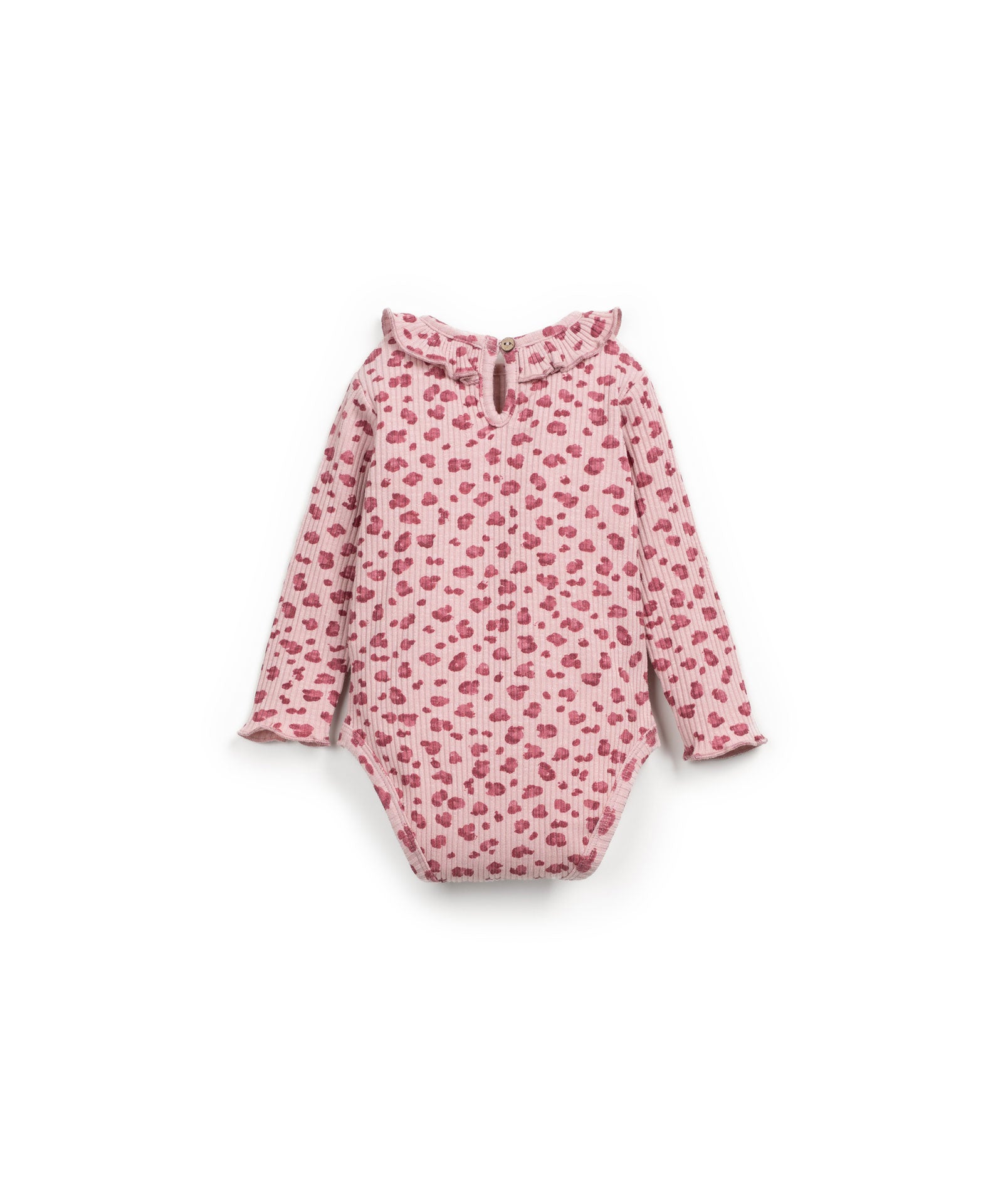 Play up Body mit Print “Rib Flamé” | Rose