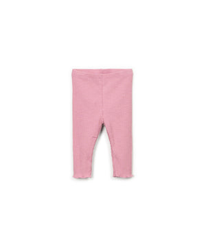 Play Up Rib Flamé Leggings Sculpture, Kinder Leggings aus Rib-Flamé-Jersey mit elastischem Bund, nachhaltig in Portugal gefertigt