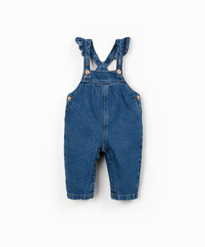 Play Up Latzhose | Denim Hellblau