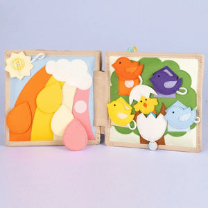Jolly Designs Montessori Mini Quietbook | Baby