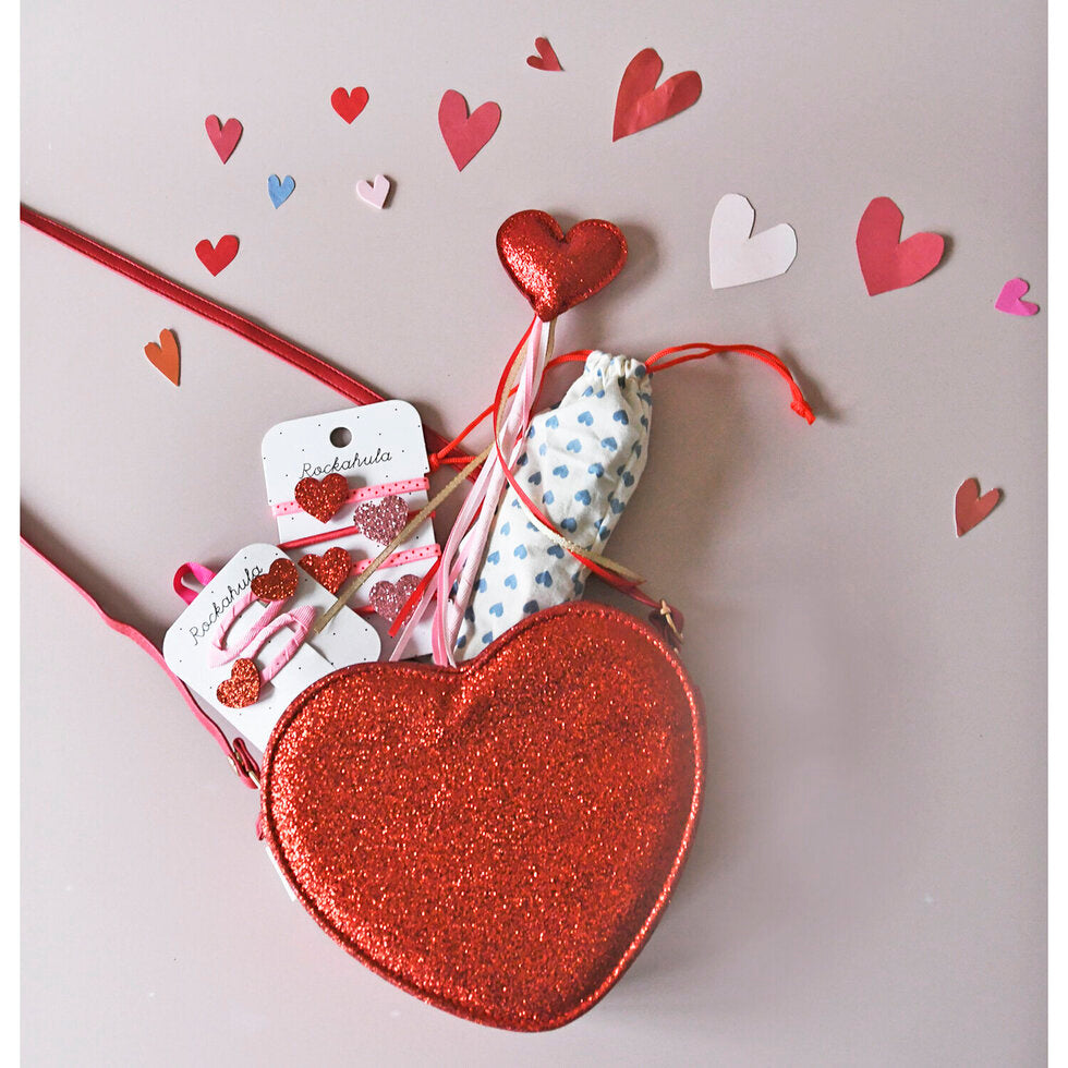 Rockahula Tasche - Love Heart Glitter