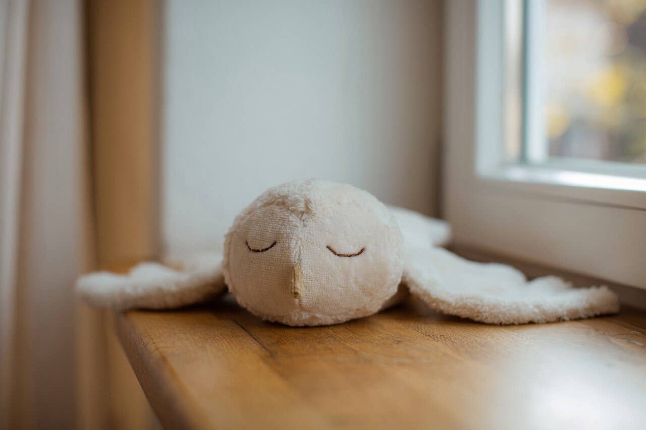 Senger Kuscheltier/Wärmekissen Schneeeule | klein