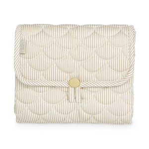 Cam Cam Wickelunterlage | Classic Stripes Camel