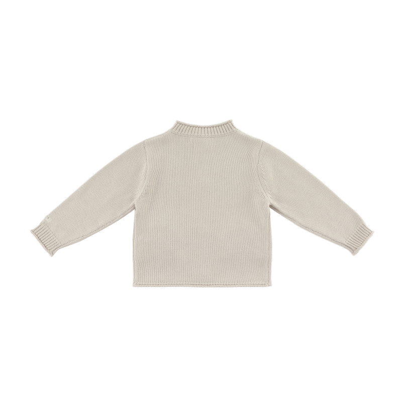 Donsje Dieck Cardigan | Lammies | White Sand