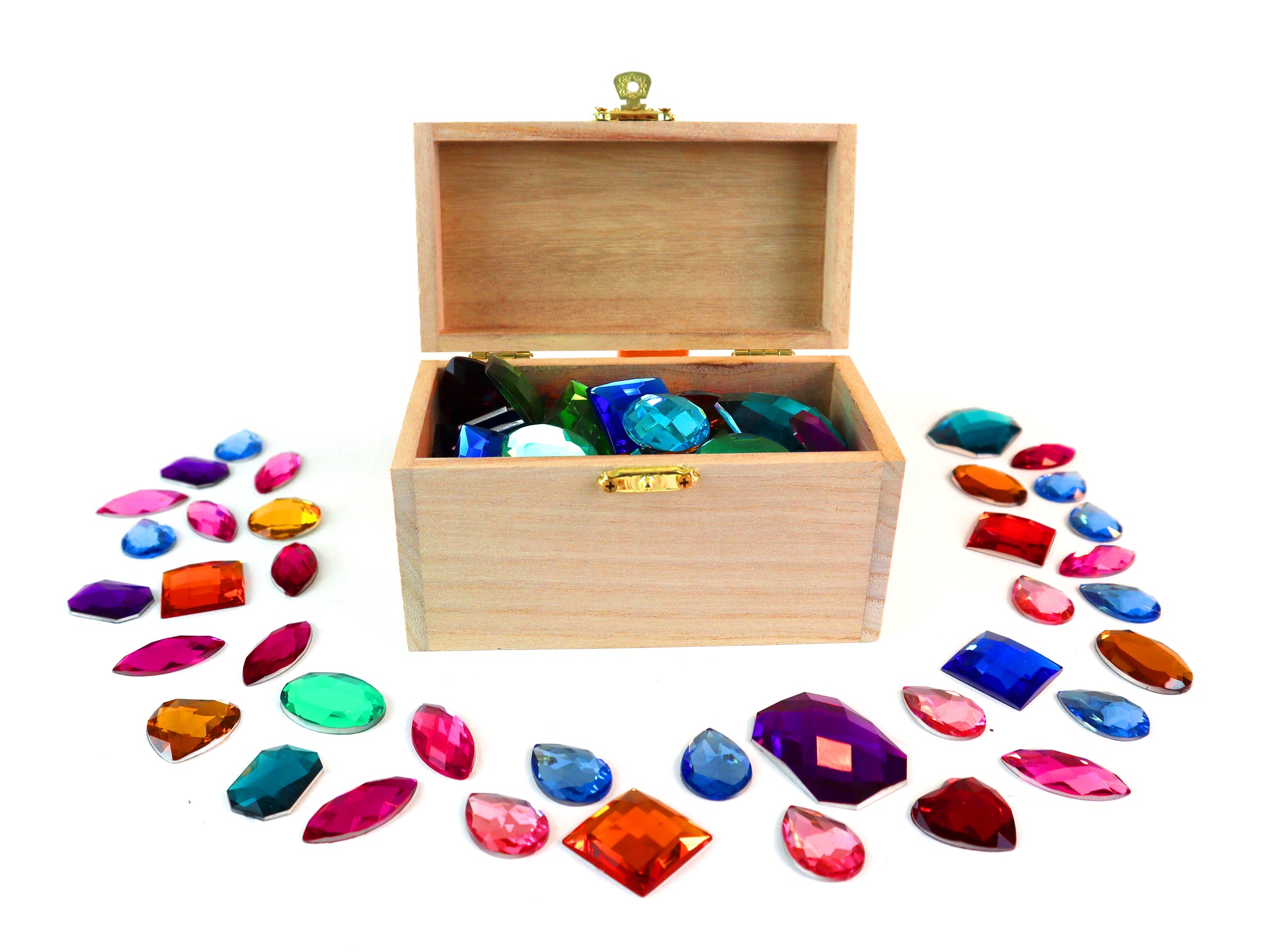 Bauspiel Funkelschatz in der Truhe | 72 Teile