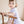 Body manches courtes en soie et coton minimalisma 