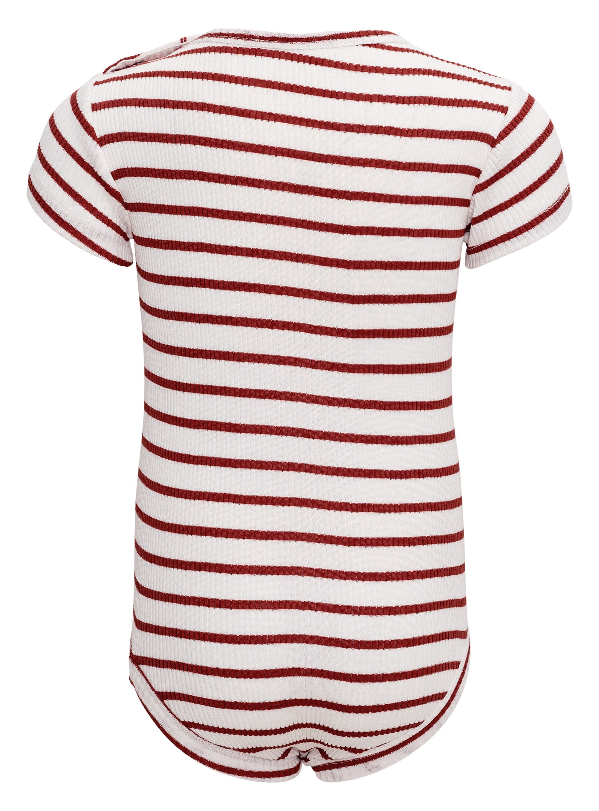 minimalisma Body Seide-Baumwolle "Buddy" Hibiscus Stripes