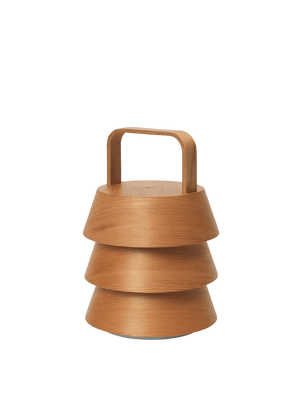Ferm Living Tragbare Lampe Luver | Natural