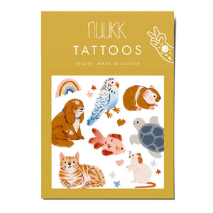 Nuukk Tattoos "Animaux de compagnie"