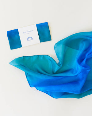 Foulard en soie Mini de Sarah's Silks | Océan