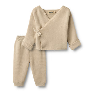 Wheat Geschenkset Indigo Baby in Offwhite