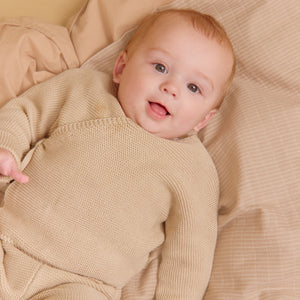 Wheat Geschenkset Indigo Baby in Offwhite – Detailansicht 2