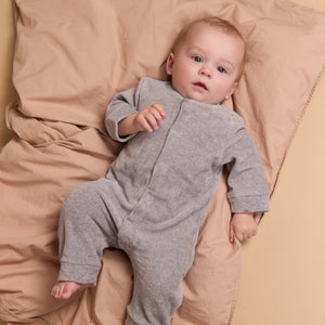 Wheat Geschenkset Robin Baby in Melange Grey – Detailansicht 2