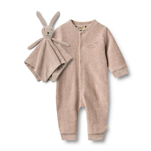 Wheat Geschenkset Robin Baby in Melange Rose