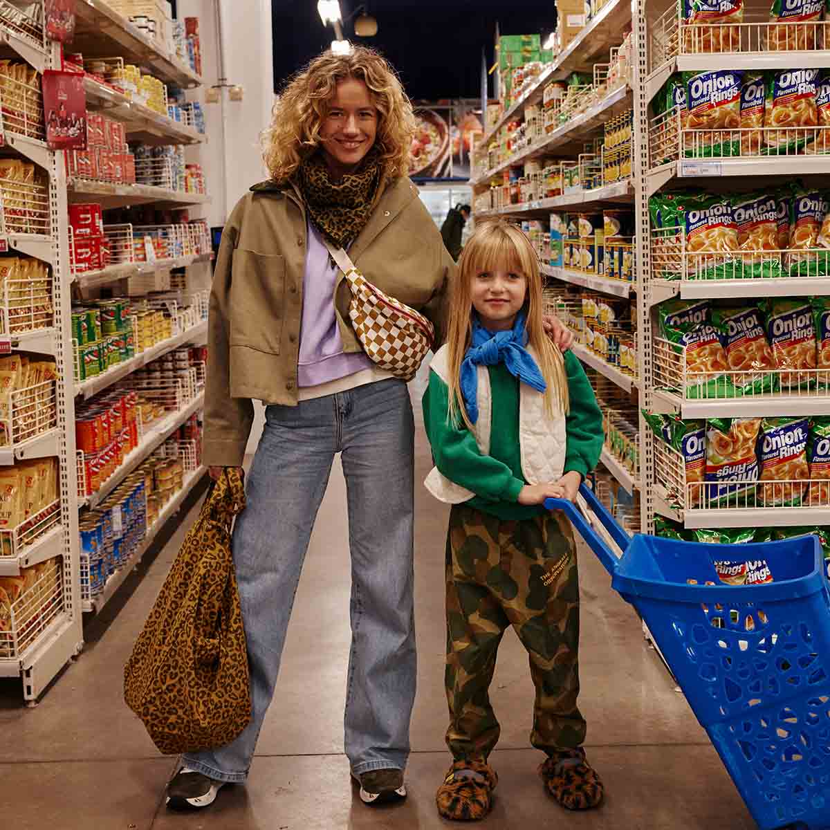 Rose in April Swaddle "Bianca" Leo Olive 110x110