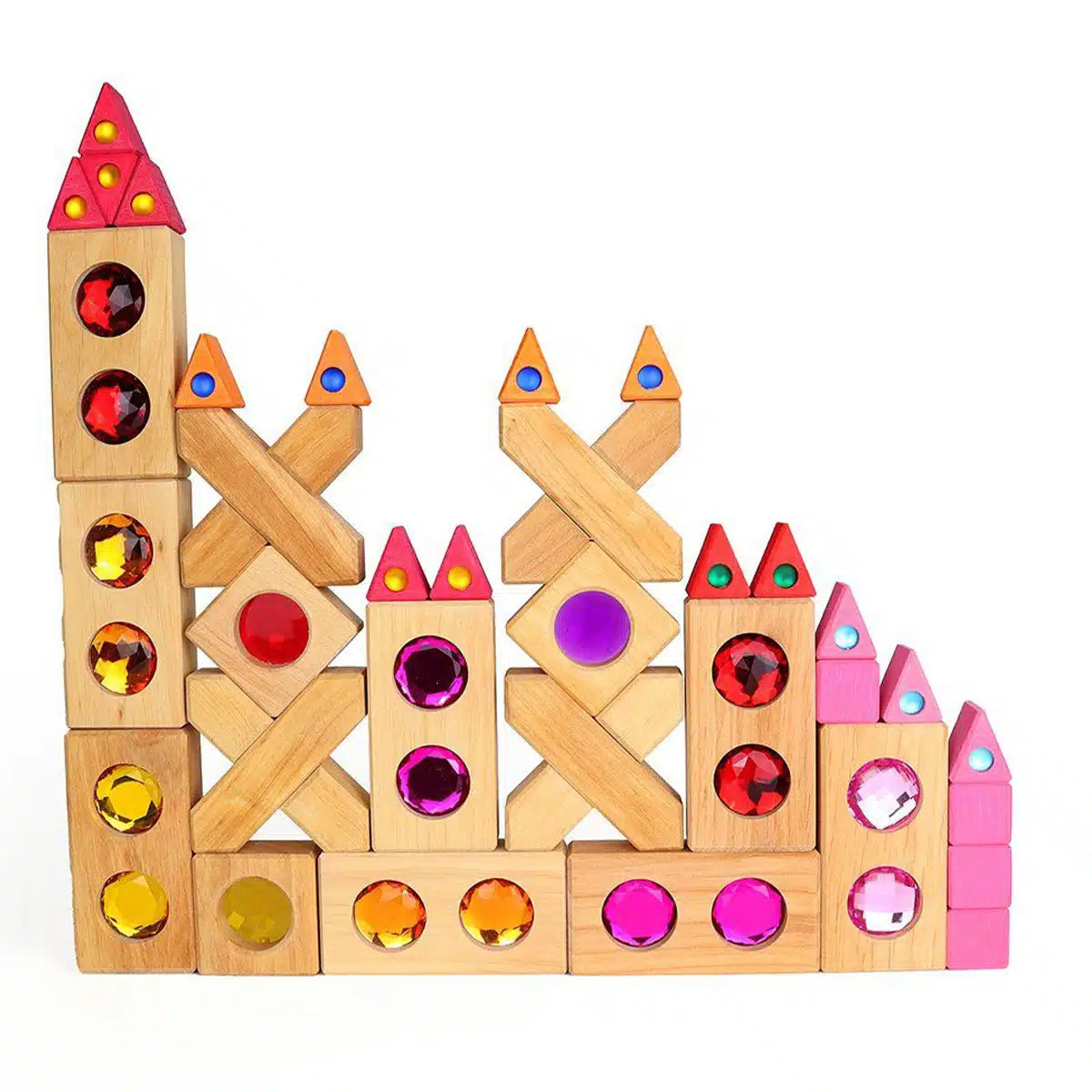 Bauspiel Farbstrasse mit Ausblick | 25 Teile