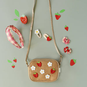 Rockahula Tasche "Strawberry Fields Raffia"