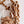 Rose in April Bianca Doudou en mousseline 70x70cm | Vichy Caramel