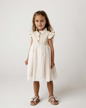 Donsje Kleid "Fleurance" Soft-Sand