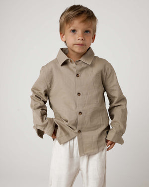 Donsje Hemd "Chee" | Taupe