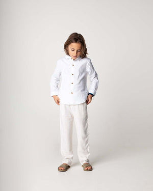 Donsje Shirt "Chee" Crispy White