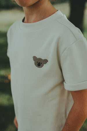 Donsje T-Shirt "Jarne" Koala Birch
