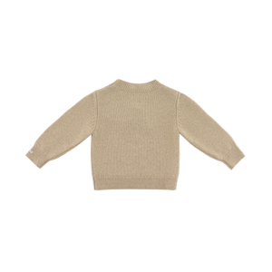 Donsje Merino Wool Sweater "Denn" | Bear | Biscotti Melange