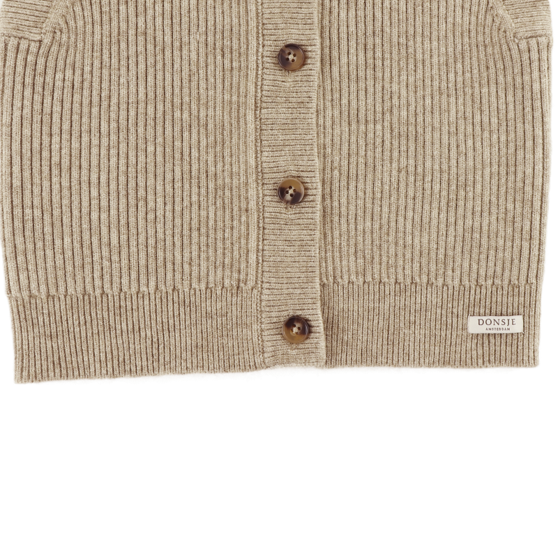 Donsje Weste "Tjitske" | Sesame Melange