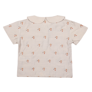 Donsje Bluse "Nesa Hummingbird" Soft Taupe