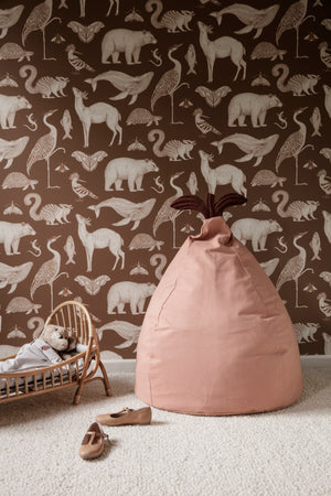 Ferm Living Sitzsack Birne | Dusty Rose