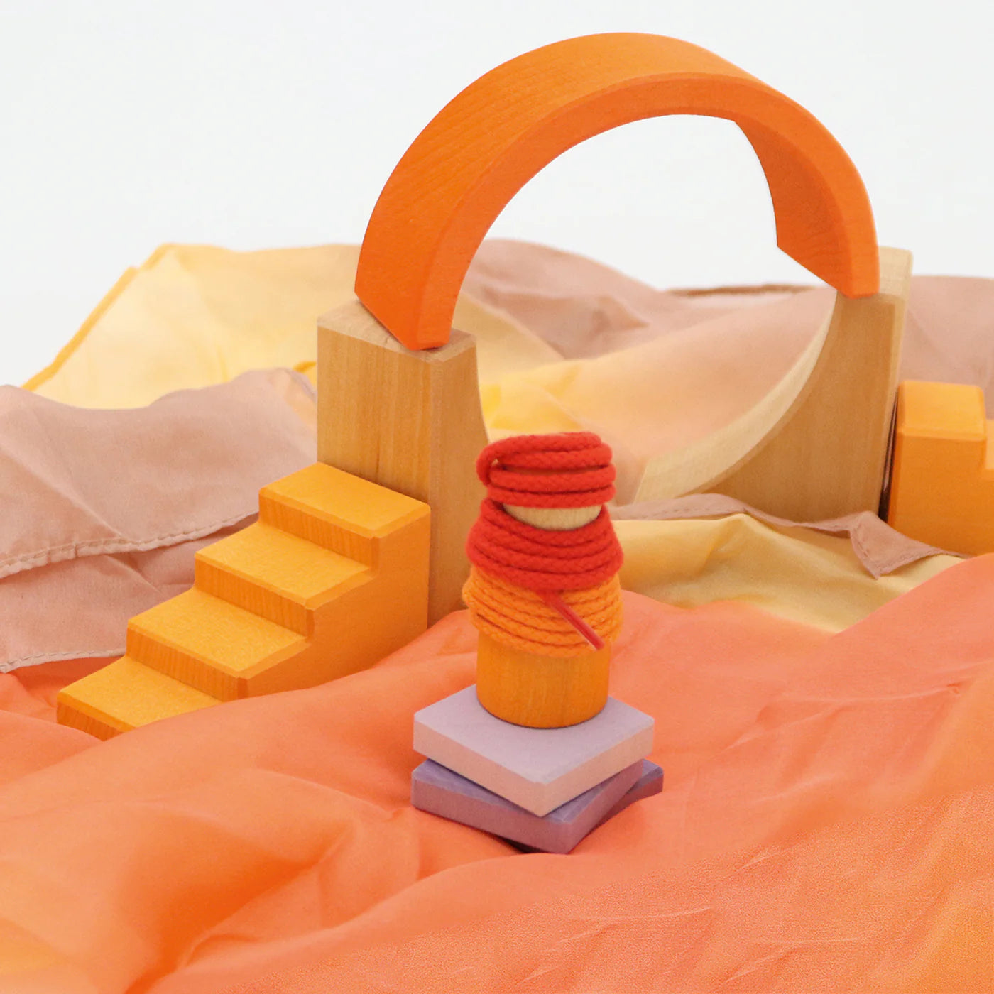 GRIMM’S Bauwelt Wüstensand – 26teilig mit Figuren