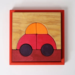 Grimm's Bauspiel Auto | Rot