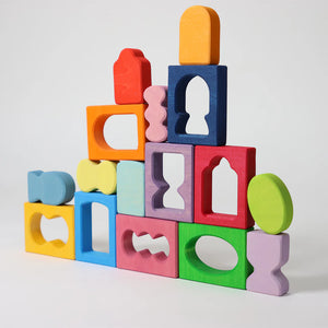 Grimm's Bauspielfenster | Bunt