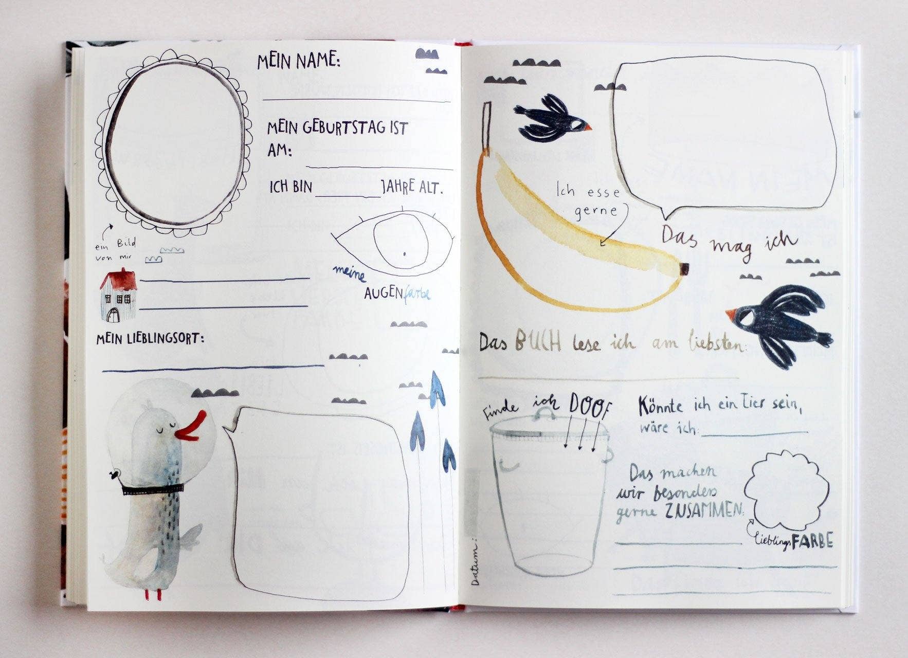 Halfbird Freundebuch