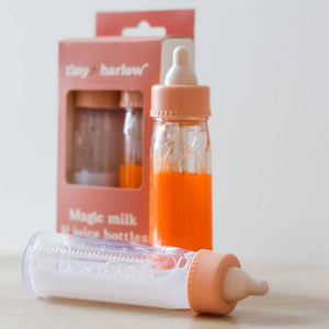 Tiny Harlow Puppen Fläschchen | Milch und Saft