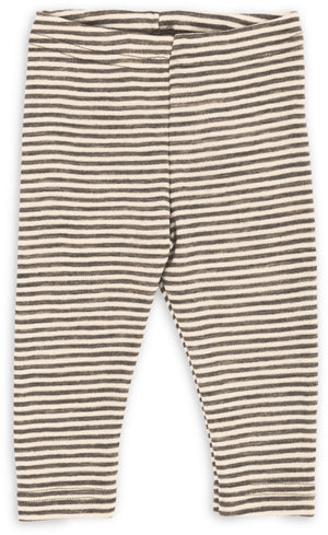 Engel Baby-Leggings, Merino in Walnuss Melange/Natur