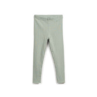 Leggings mit elastischem Bund und geripptem Muster.