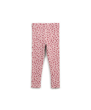Play Up Leggings mit Print "Rib Flamé" | Rose