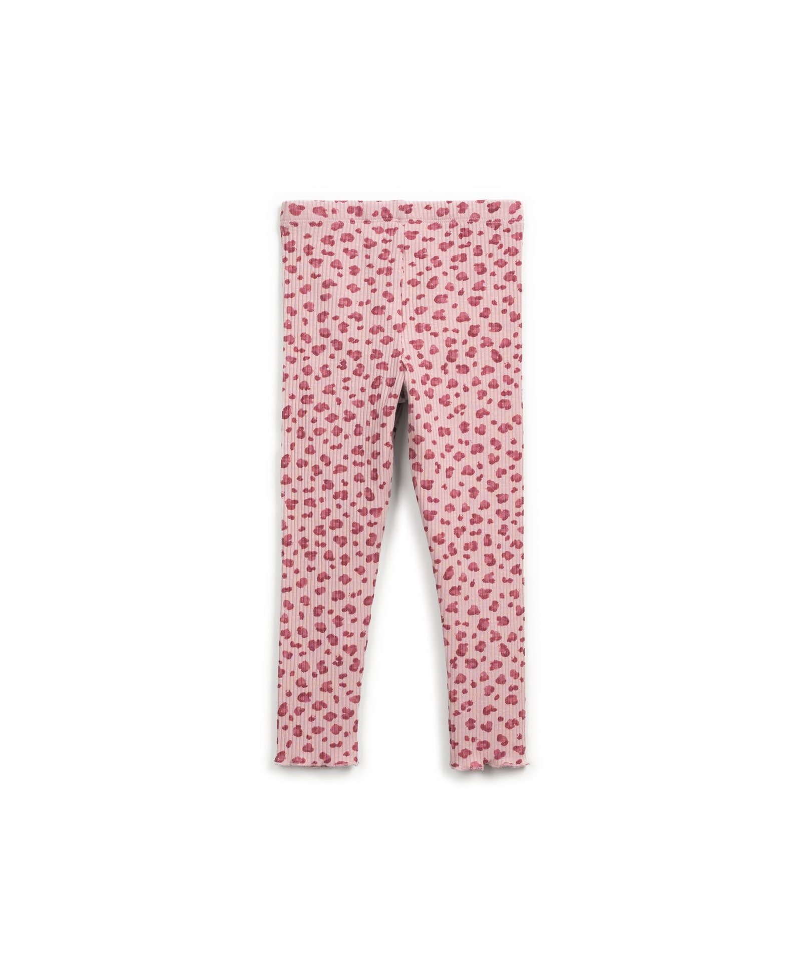 Play Up Leggings mit Print "Rib Flamé" | Rose
