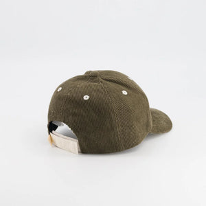 Chamaye Cap Velours "High Five" Kaki | Kids