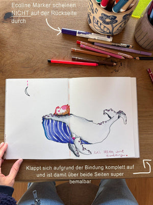 Halfbird "Skizzenbuch" nach Mona