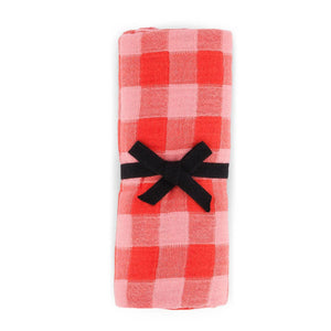 Rose in April Bianca Swaddle Vichy 70x70 cm | Rose Rose