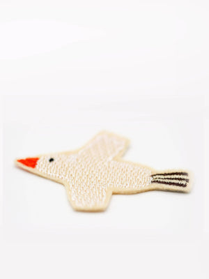 Halfbird Aufnäher SET "Zitrone, Herz, Vogel" | Bügelflicken