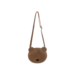 Donsje Umhängetasche "Britta" | Bear | Cognac Classic Leather
