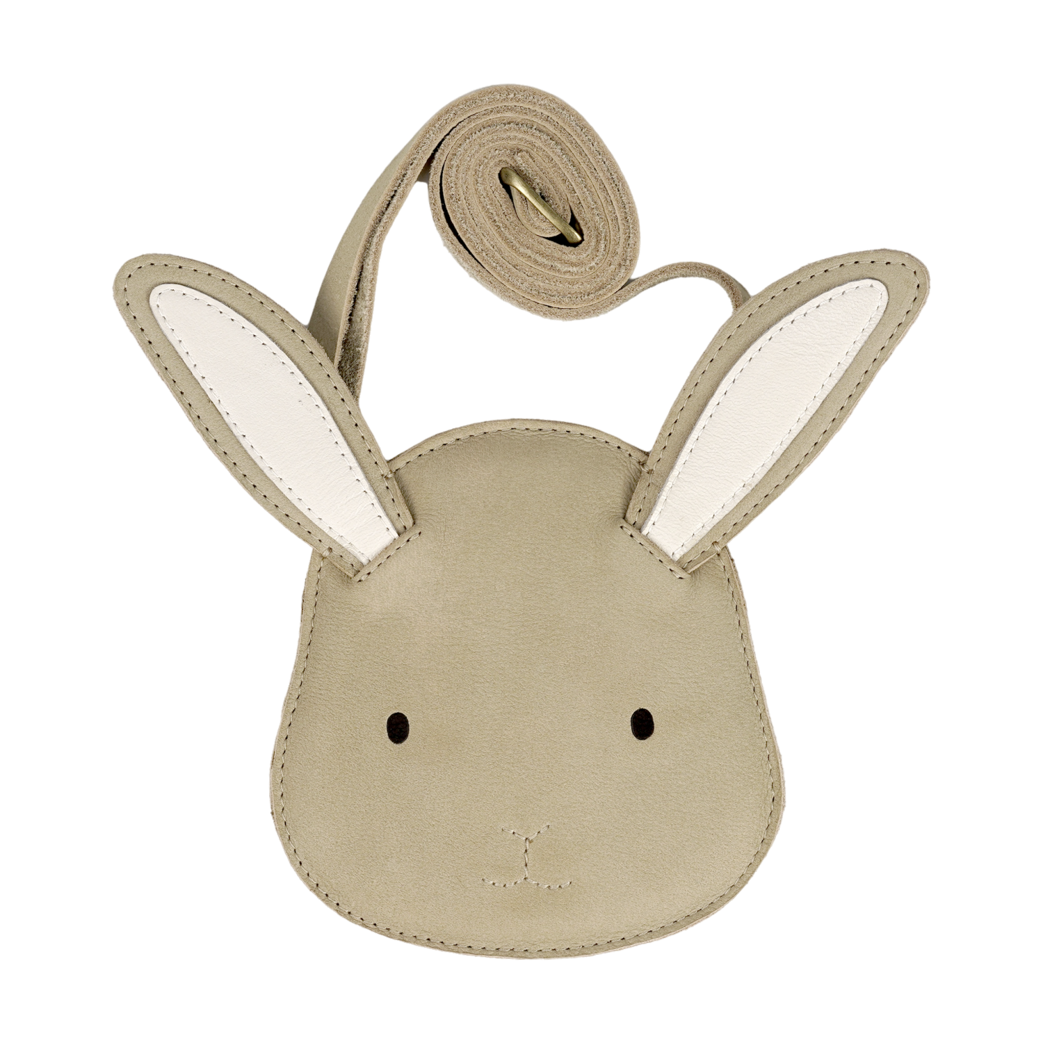 Donsje Umhängetasche "Britta" | Bunny | Taupe Nubuck