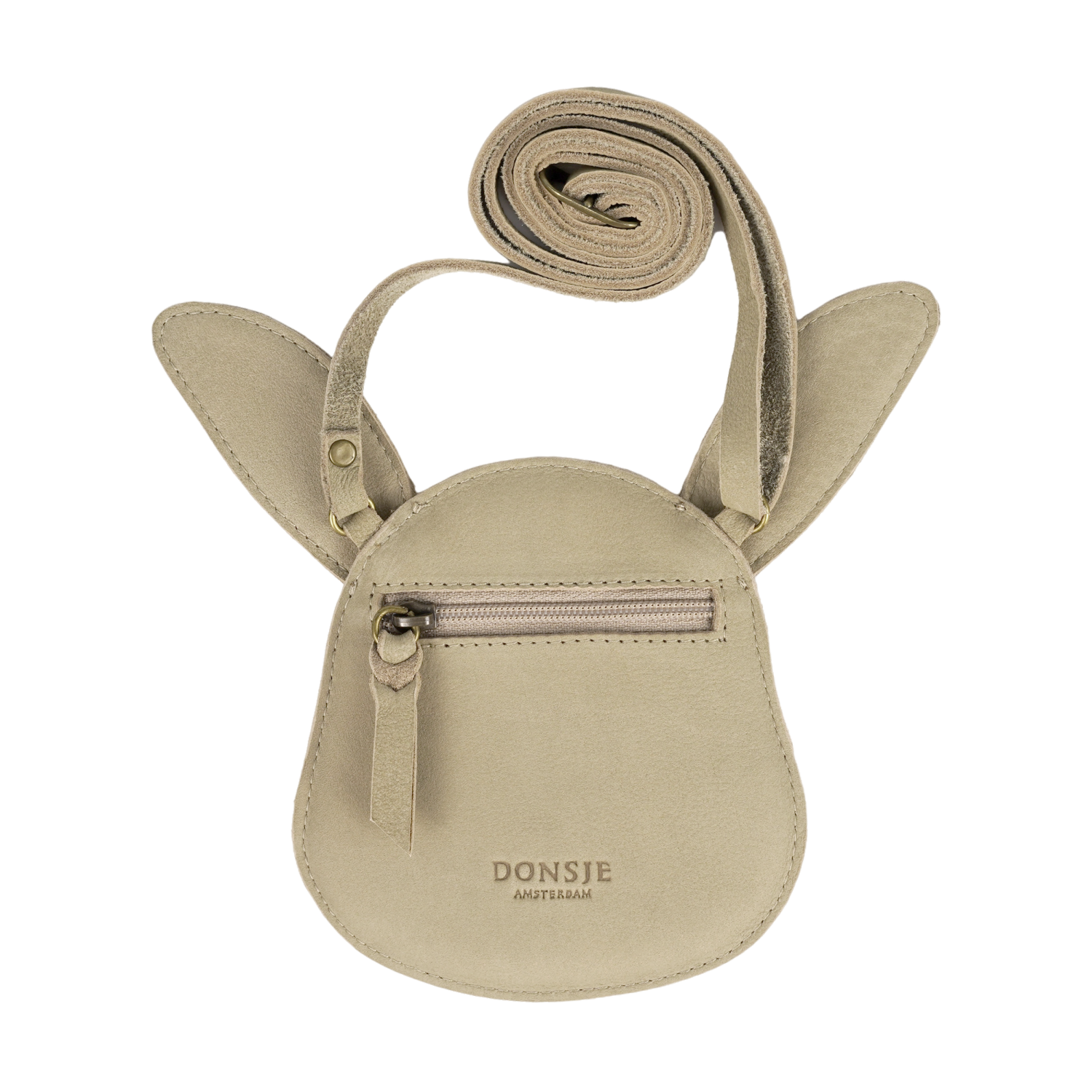 Donsje Umhängetasche "Britta" | Bunny | Taupe Nubuck